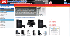 Desktop Screenshot of consolerepairsuk.com